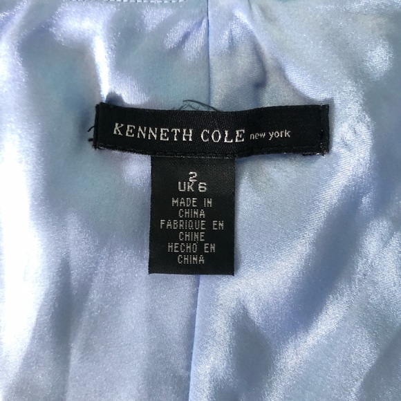 Silky blue halter top - Picture 6 of 6